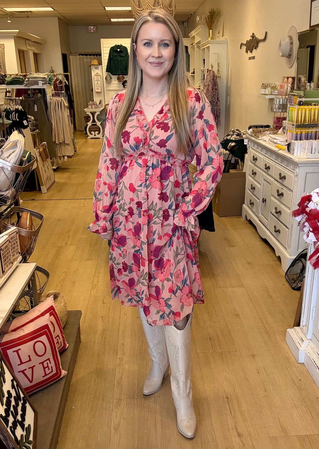 You And Me Floral Dress